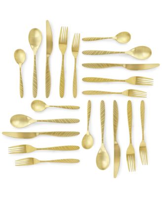 Stainless Steel 20-Piece Flatware Utensil Set