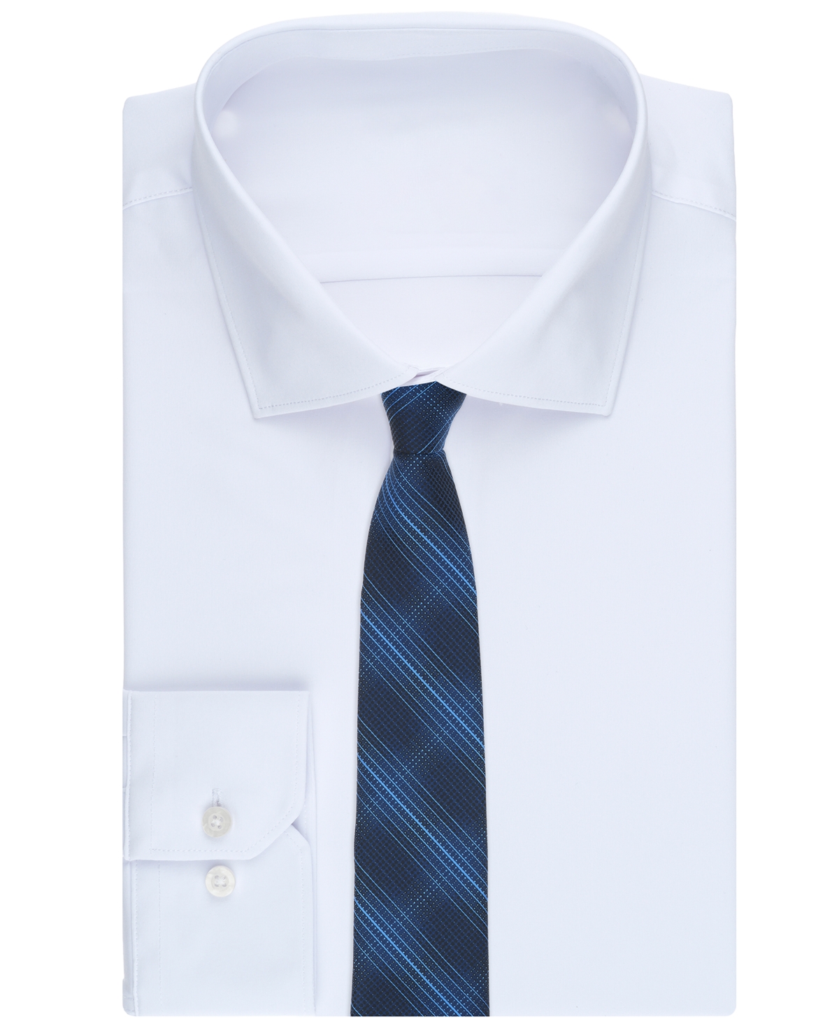 Perry Ellis Portfolio Men's Borlan Plaid Tie