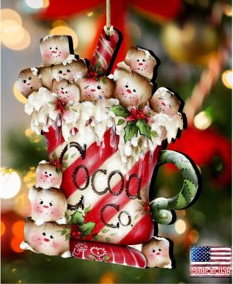 Marshmallow Cocoa Co Ornament