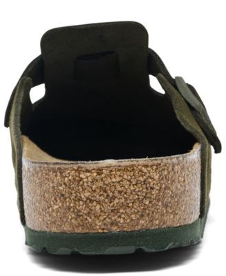 Men's Boston Suede Leather Birko-Flor Clogs from Finish Line