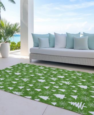 Holiday Washable Indoor/Outdoor ACN1815 10'x14' Area Rug