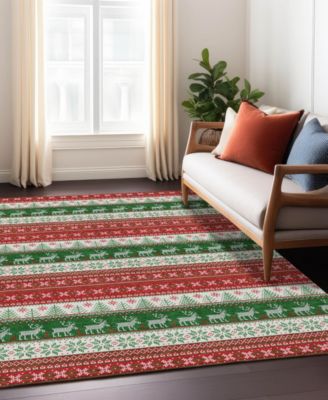 Holiday Washable Indoor/Outdoor ACN1818 10'x14' Area Rug
