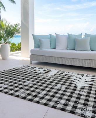 Holiday Washable Indoor/Outdoor ACN1824 10'x14' Area Rug