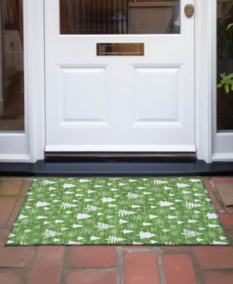 Holiday Washable Indoor/Outdoor ACN1815 1'8"x2'6" Area Rug