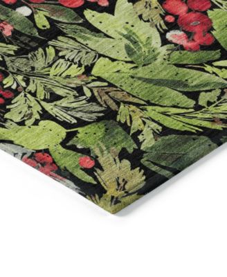 Holiday Washable Indoor/Outdoor ACN1816 1'8"x2'6" Area Rug