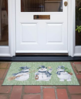 Holiday Washable Indoor/Outdoor ACN1826 1'8"x2'6" Area Rug