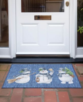 Holiday Washable Indoor/Outdoor ACN1826 1'8"x2'6" Area Rug