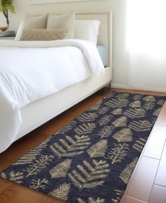 Holiday Washable Indoor/Outdoor ACN1813 2'3"x7'6" Runner Area Rug