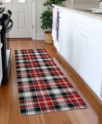 Holiday Washable Indoor/Outdoor ACN1817 2'3"x7'6" Runner Area Rug