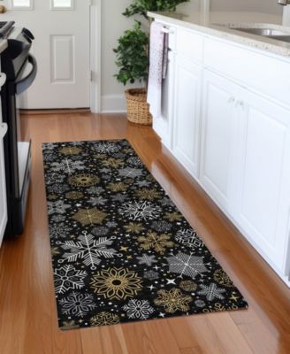 Holiday Washable Indoor/Outdoor ACN1823 2'3"x7'6" Runner Area Rug