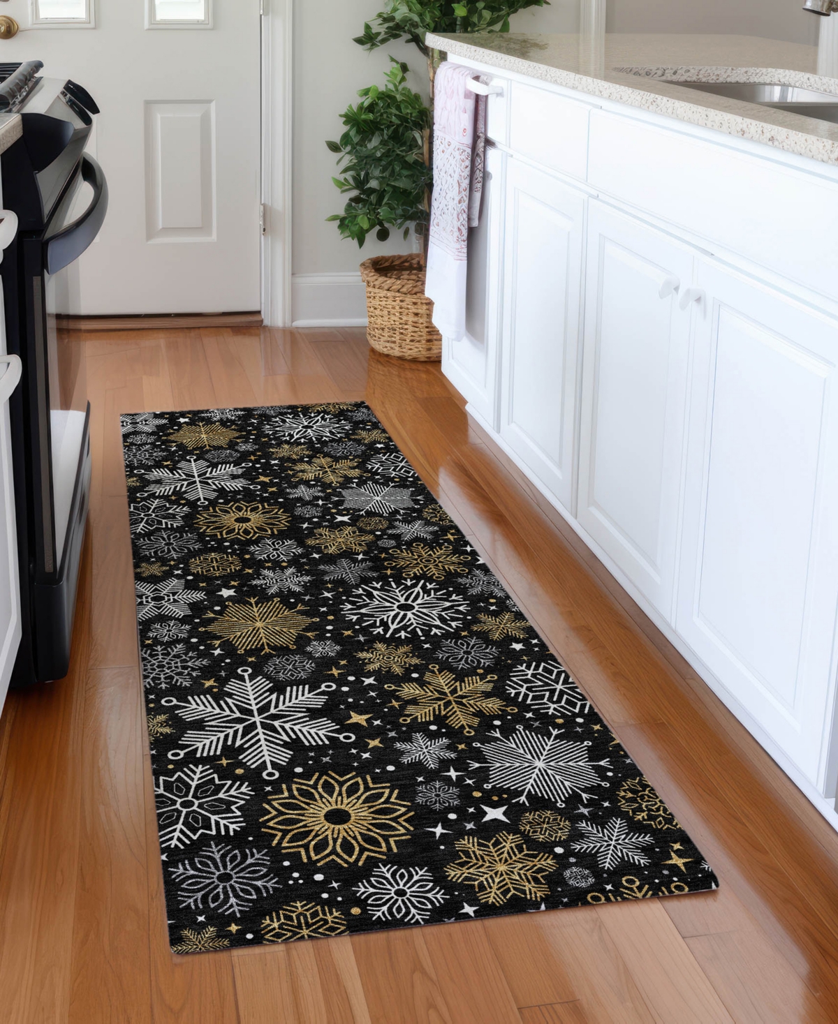 Addison Holiday Washable Indoor/Outdoor ACN1823 2'3"x7'6" Runner Area Rug