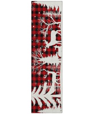 Addison - Holiday Washable Indoor/Outdoor ACN1824 Runner Area Rug