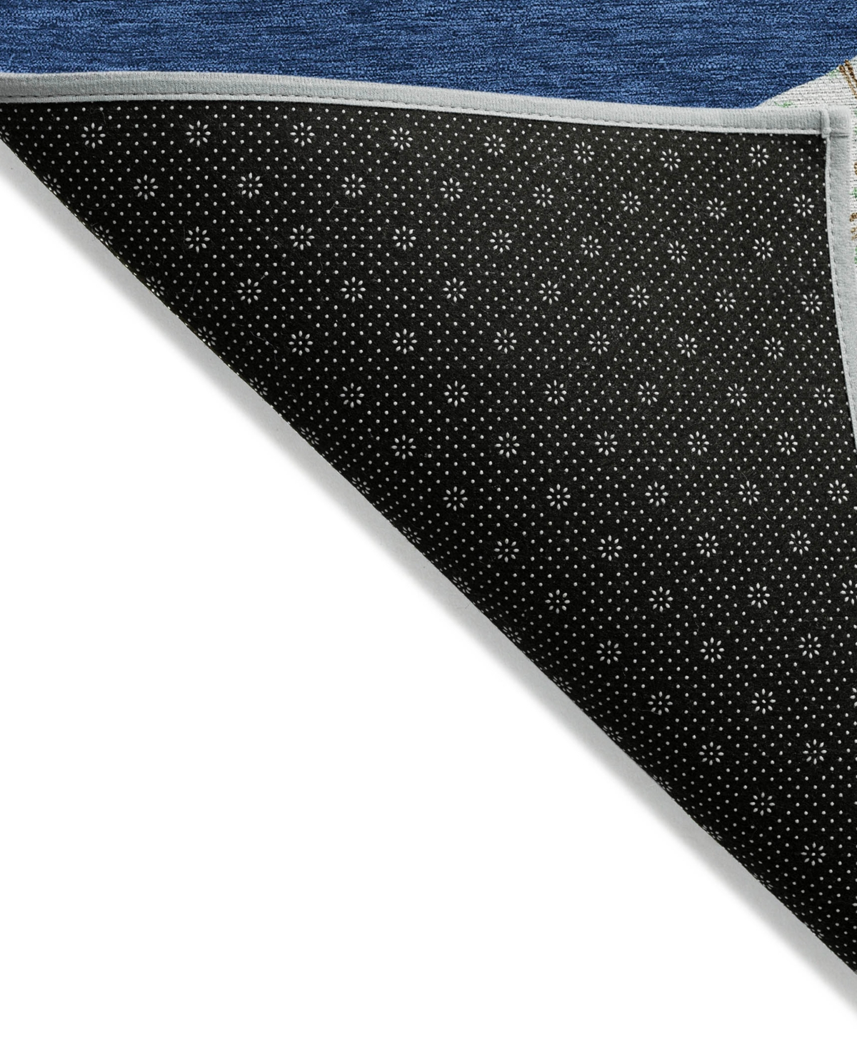 Addison Holiday Washable Indoor/outdoor Acn1825 2'3"x7'6" Runner Area Rug In Blue