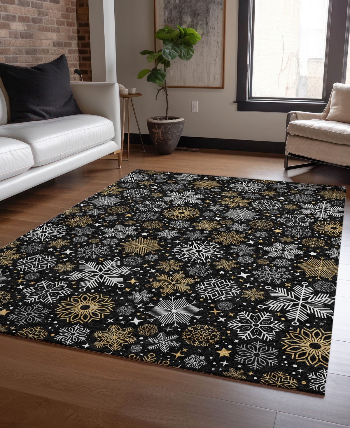 Addison Holiday Washable Indoor/Outdoor ACN1823 3'x5' Area Rug