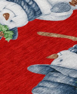 Holiday Washable Indoor/Outdoor ACN1826 5'x7'6" Area Rug