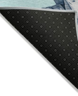 Holiday Washable Indoor/Outdoor ACN1826 5'x7'6" Area Rug