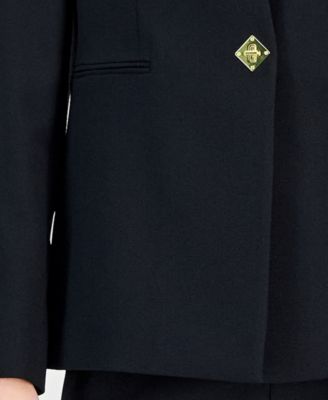 Women's Notched One-Button Pantsuit