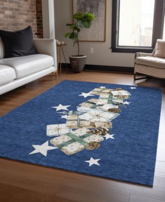 Holiday Washable Indoor/Outdoor ACN1825 8'x10' Area Rug