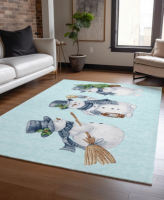 Holiday Washable Indoor/Outdoor ACN1826 8'x10' Area Rug