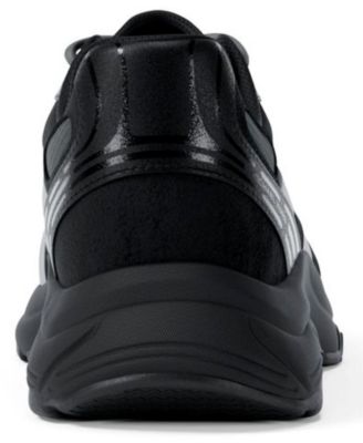 Men's Leo Mixed-Media Trainer Shoes