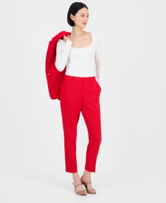 Women's One-Button Pantsuit Set