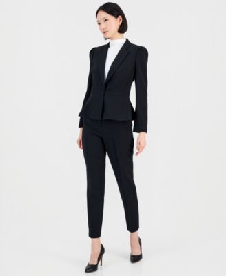 Belted Wrap Pant Suit Set