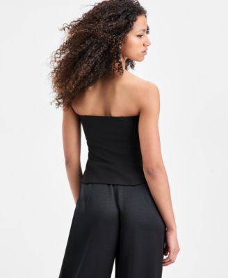 Women's Tuxedo Strapless Top, Macy's Exclusive