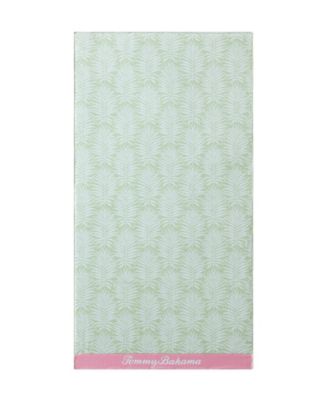 Linear Palms Printed Cotton 2-Pc. Beach Towel Set, 72" x 36"