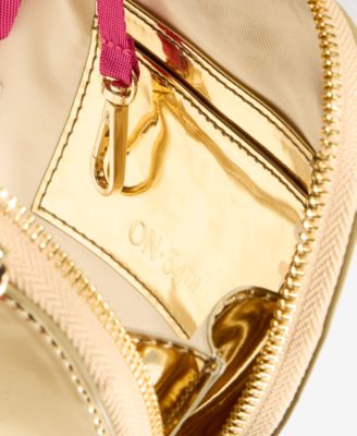 Barrii Metallic Shell Mini Heart Crossbody, Exclusively at Macy's 