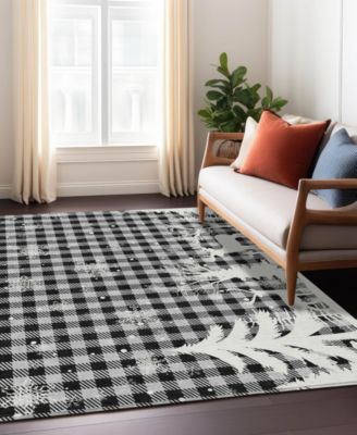 Holiday Washable Indoor/Outdoor ACN1824 2'6"x3'10" Area Rug