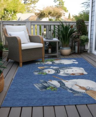 Holiday Washable Indoor/Outdoor ACN1826 2'6"x3'10" Area Rug