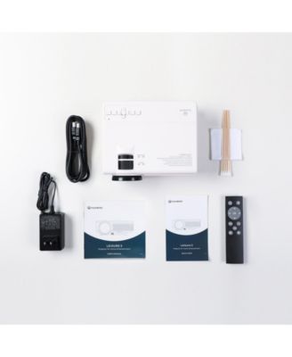 Leisure3 480p Mini Projector - White