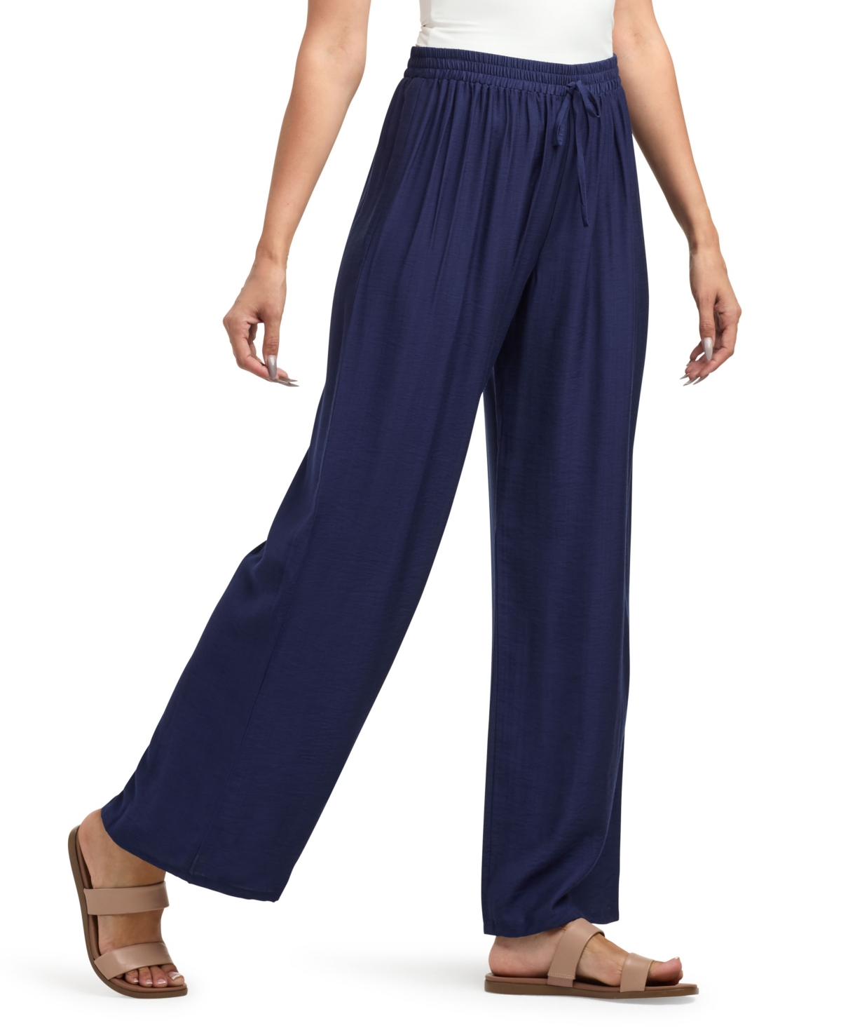 Bcx Women's Resort Wide Leg Pants In Blue