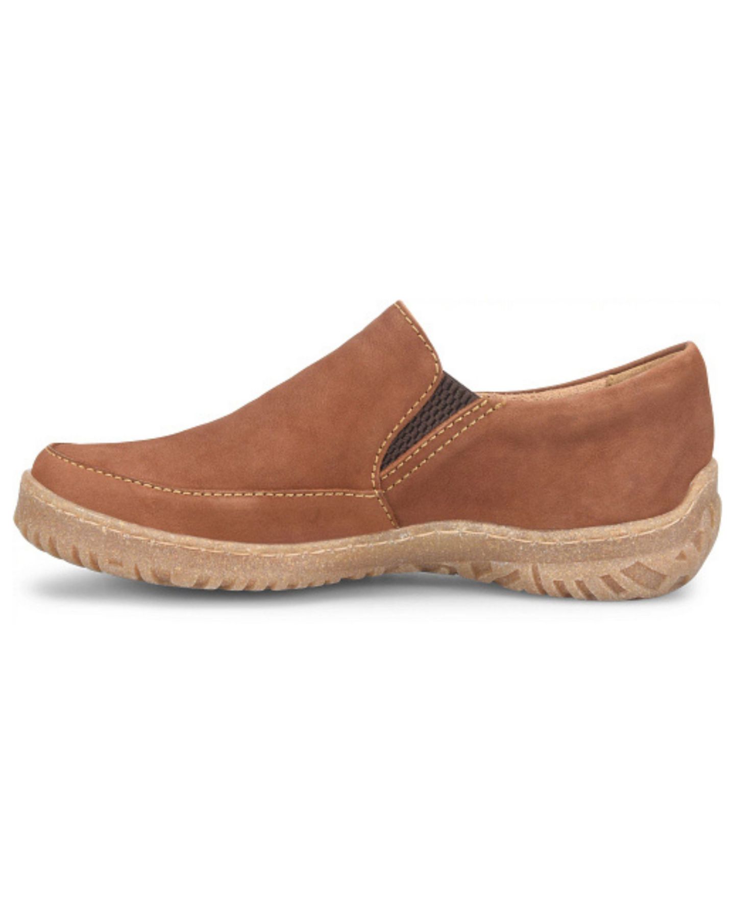 Женские кроссовки Born Breck Slip On, цвет: Рыжевато-коричневый нубуковый — фото 7
