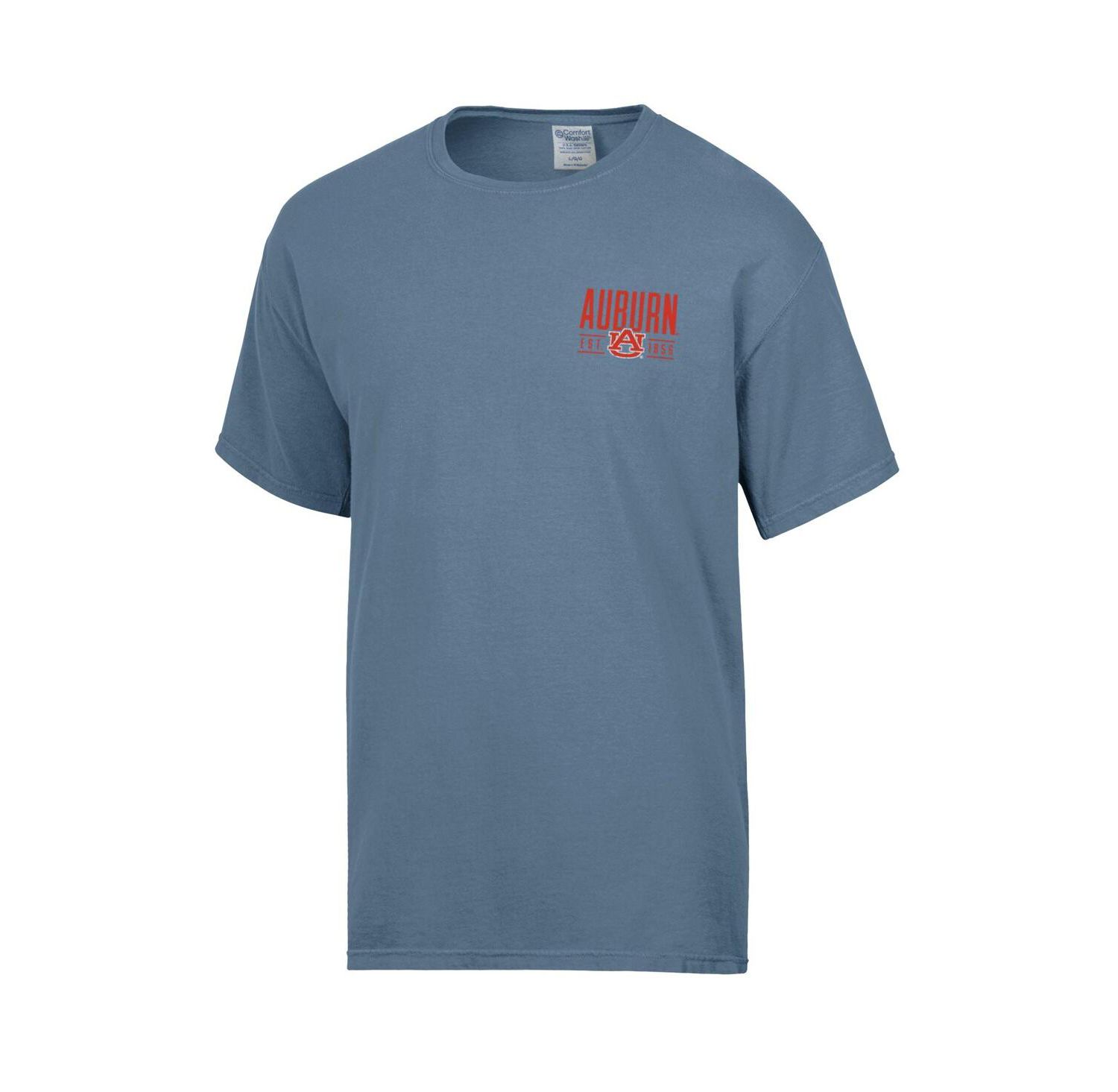 Men's Blue Auburn Tigers Big Name T-Shirt