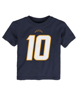 Toddler Justin Herbert Navy Los Angeles Chargers Player Name Number T-Shirt