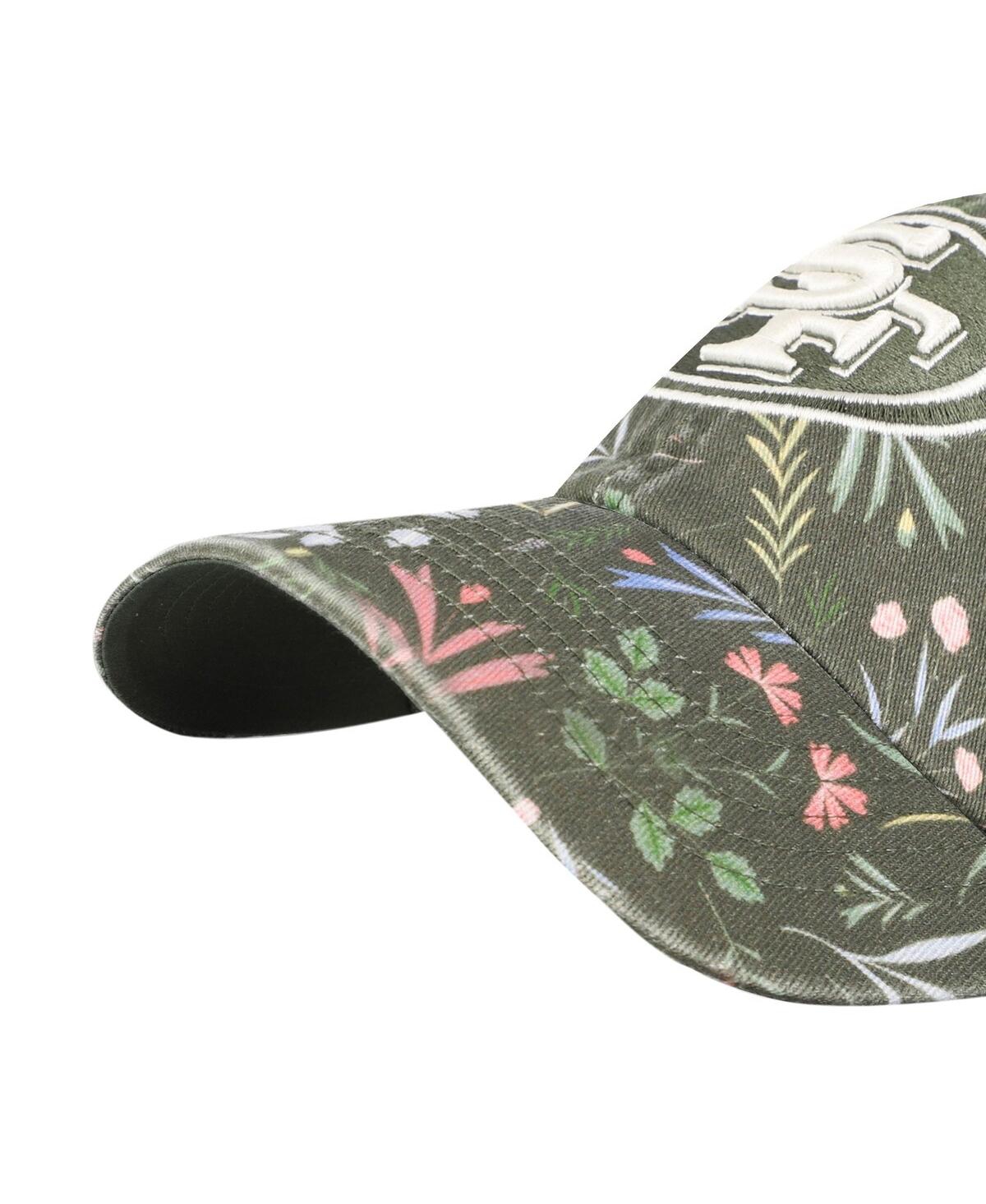 47 Brand Women's Green San Francisco 49ers Verbena Clean Up Adjustable Hat In Green