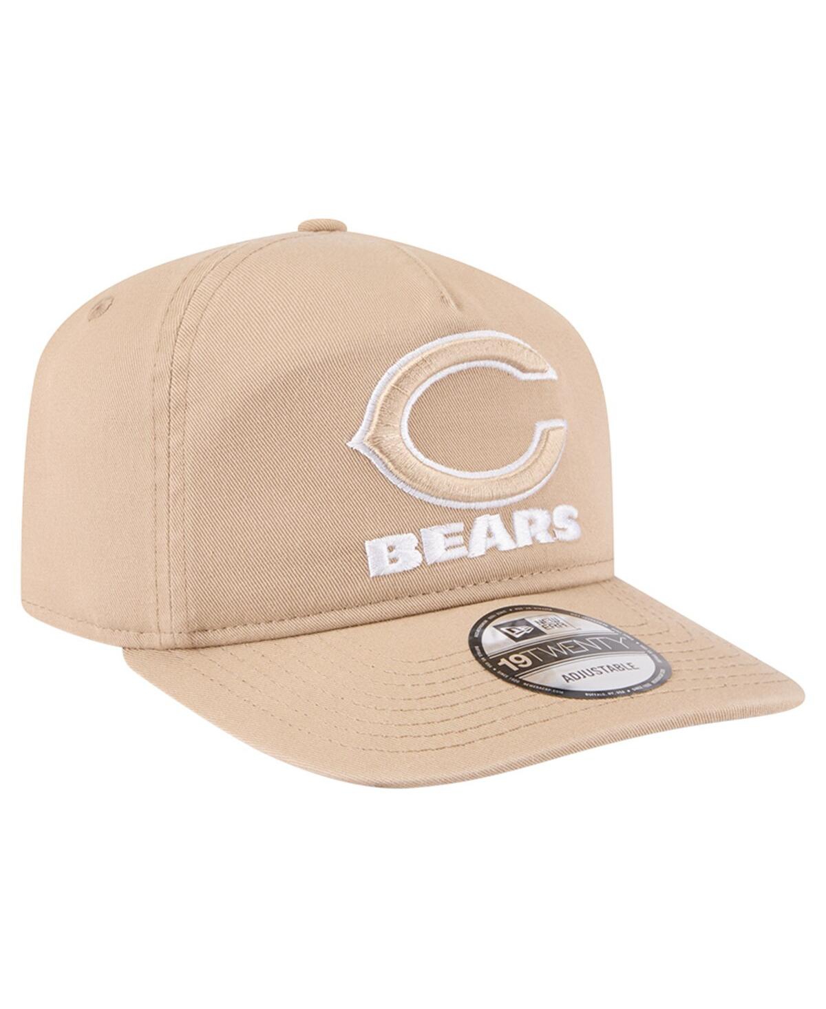New Era Men'sâ Tan Chicago Bears 19twenty Adjustable Hat In Brown
