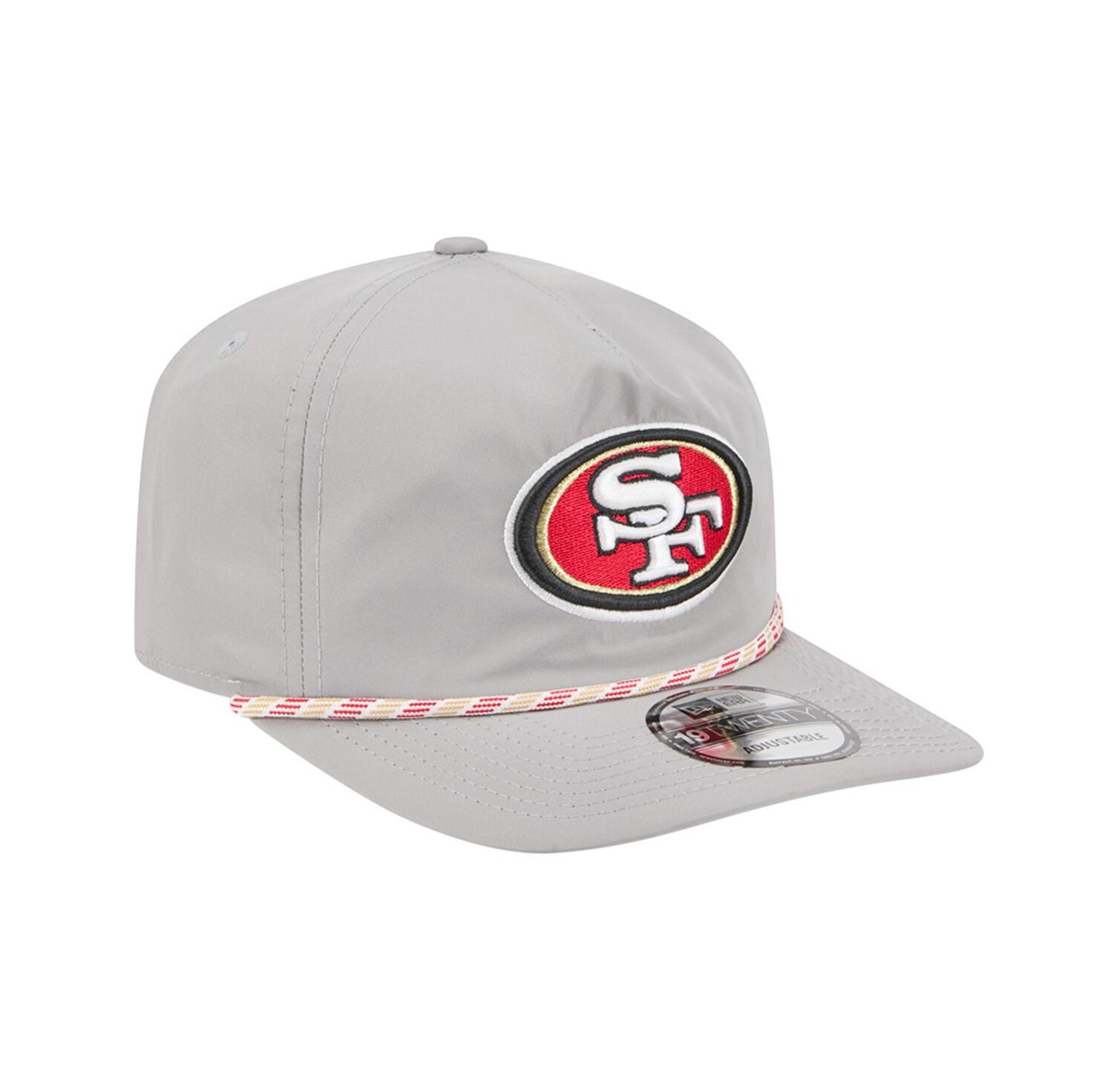 Men's Gray San Francisco 49ers Rope 19TWENTY Hat