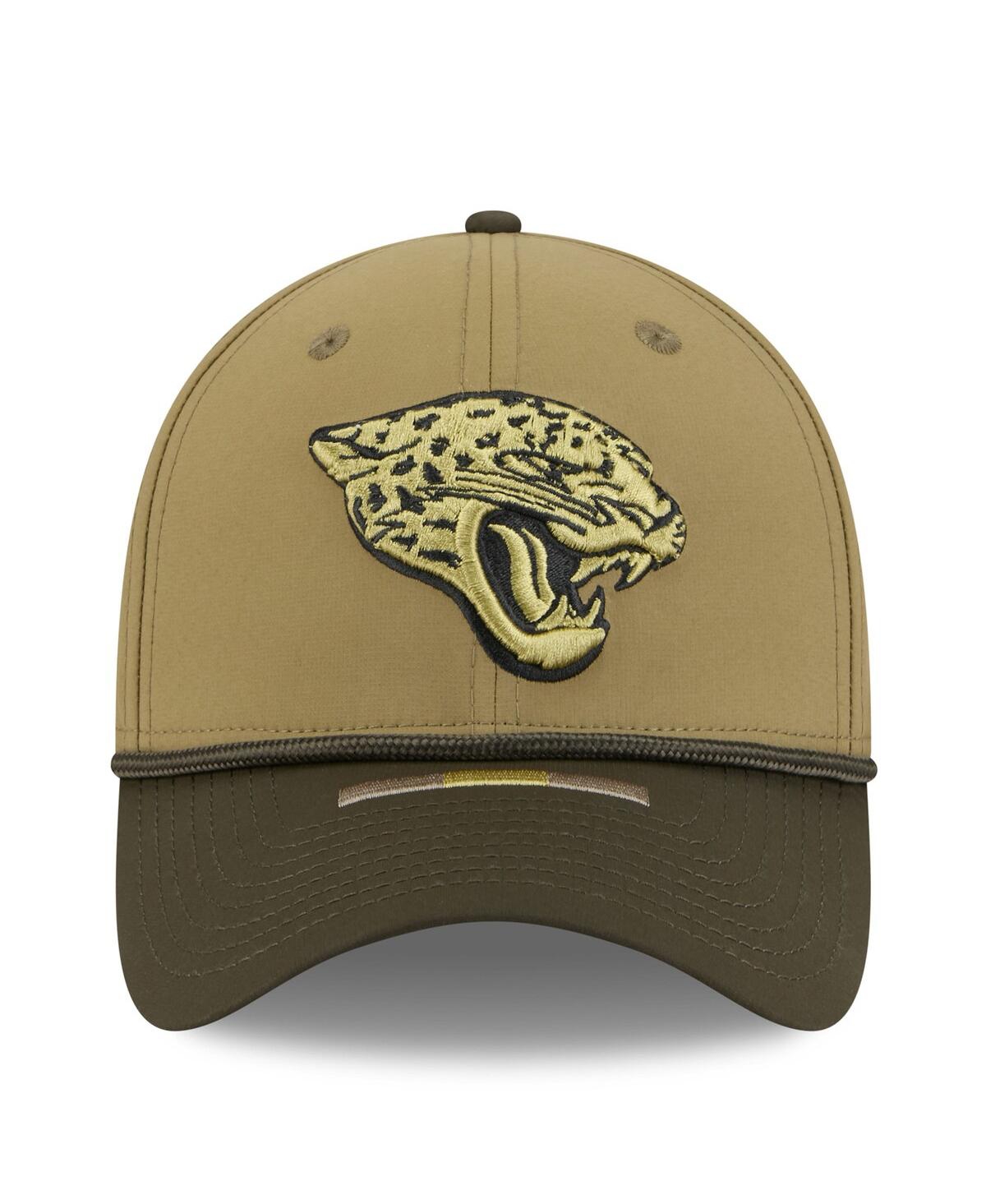 New Era Men's Green/Dark Green Jacksonville Jaguars 2025 Salute to Service 39THIRTY Flex Hat