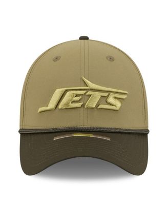 Men's Green/Dark Green New York Jets 2025 Salute to Service 39THIRTY Flex Hat