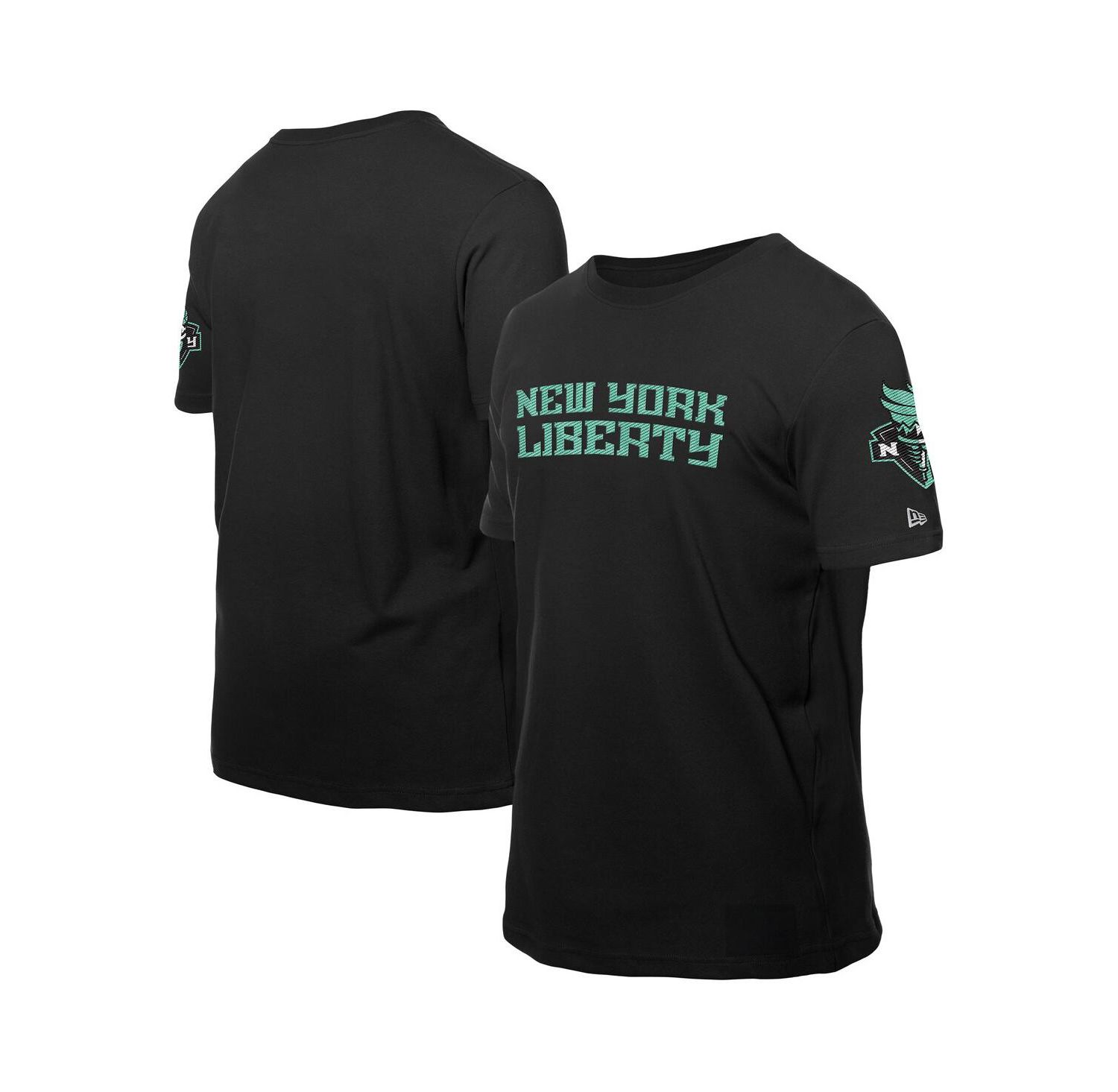 Men's Black New York Liberty Premium Wordmark T-Shirt