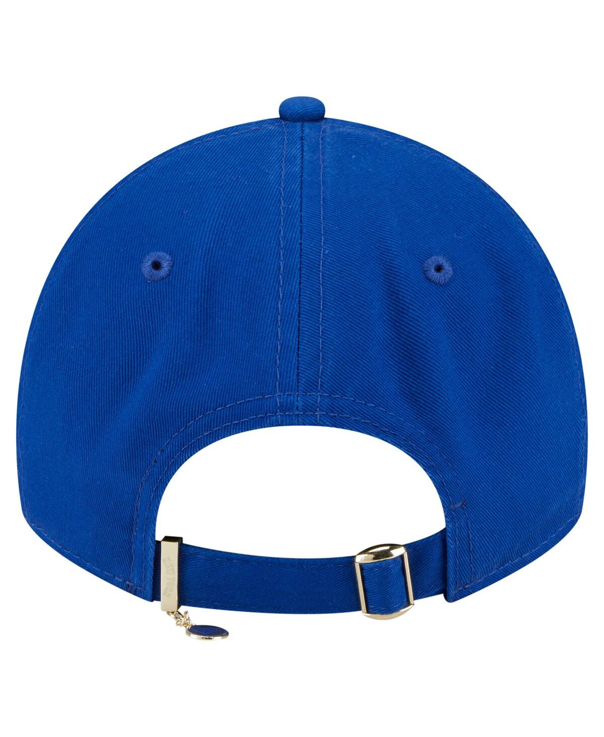 New Era Women's Royal New York Mets Ornament 9twenty Adjustable Hat In Blue