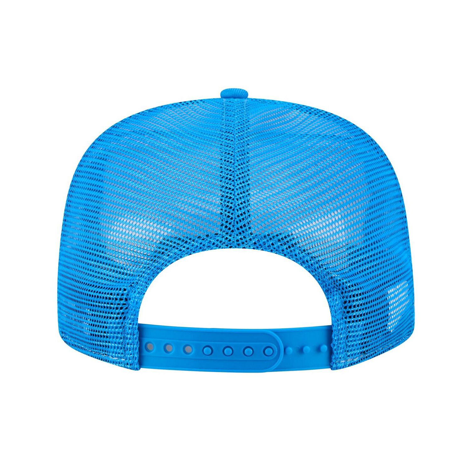 Men's Cream/Blue Detroit Lions Cutout A-Frame 9FIFTY Snapback Hat