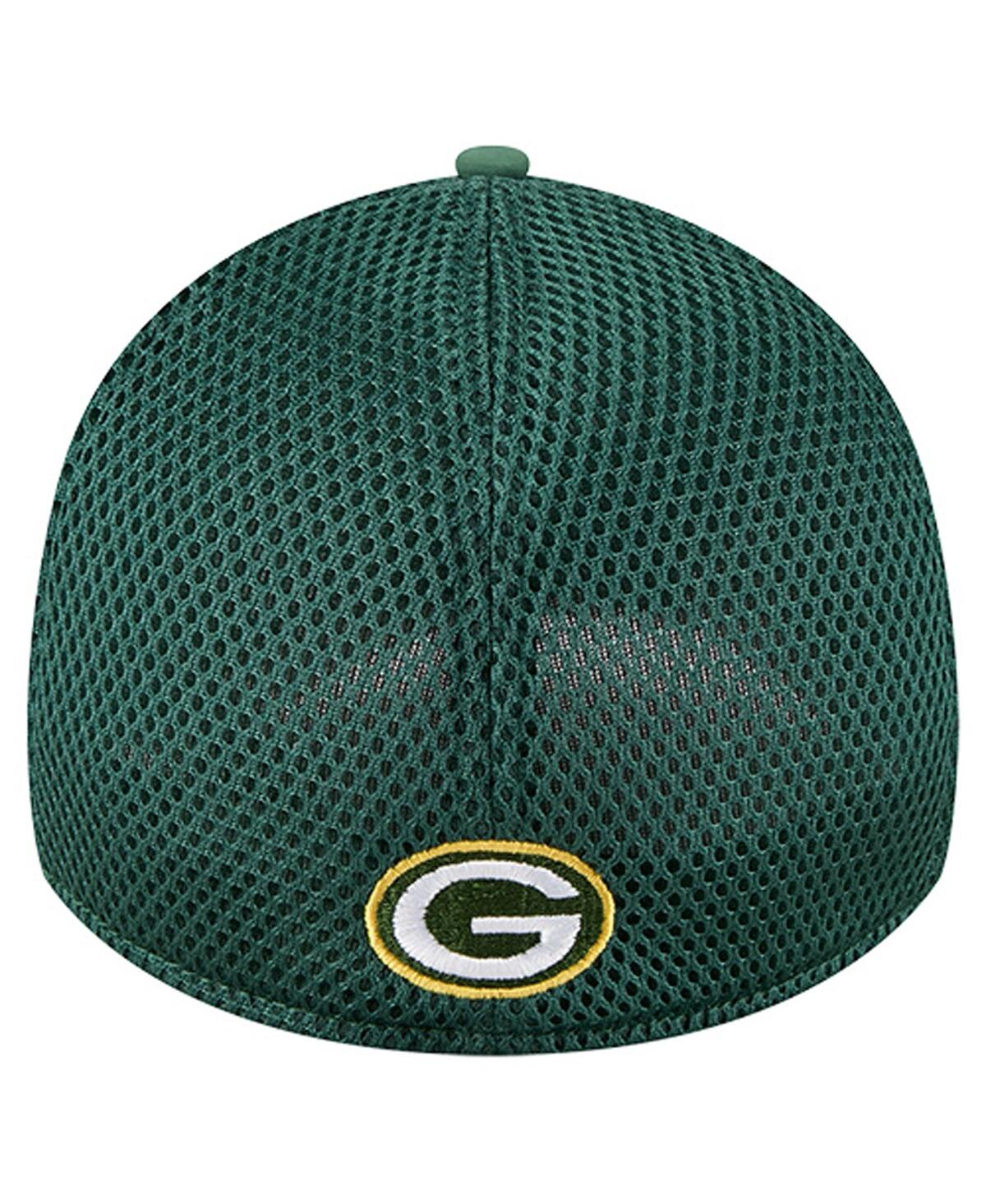 New Era Men'sâ Green Bay Packers Outline 39thirty Flex Hat In Green