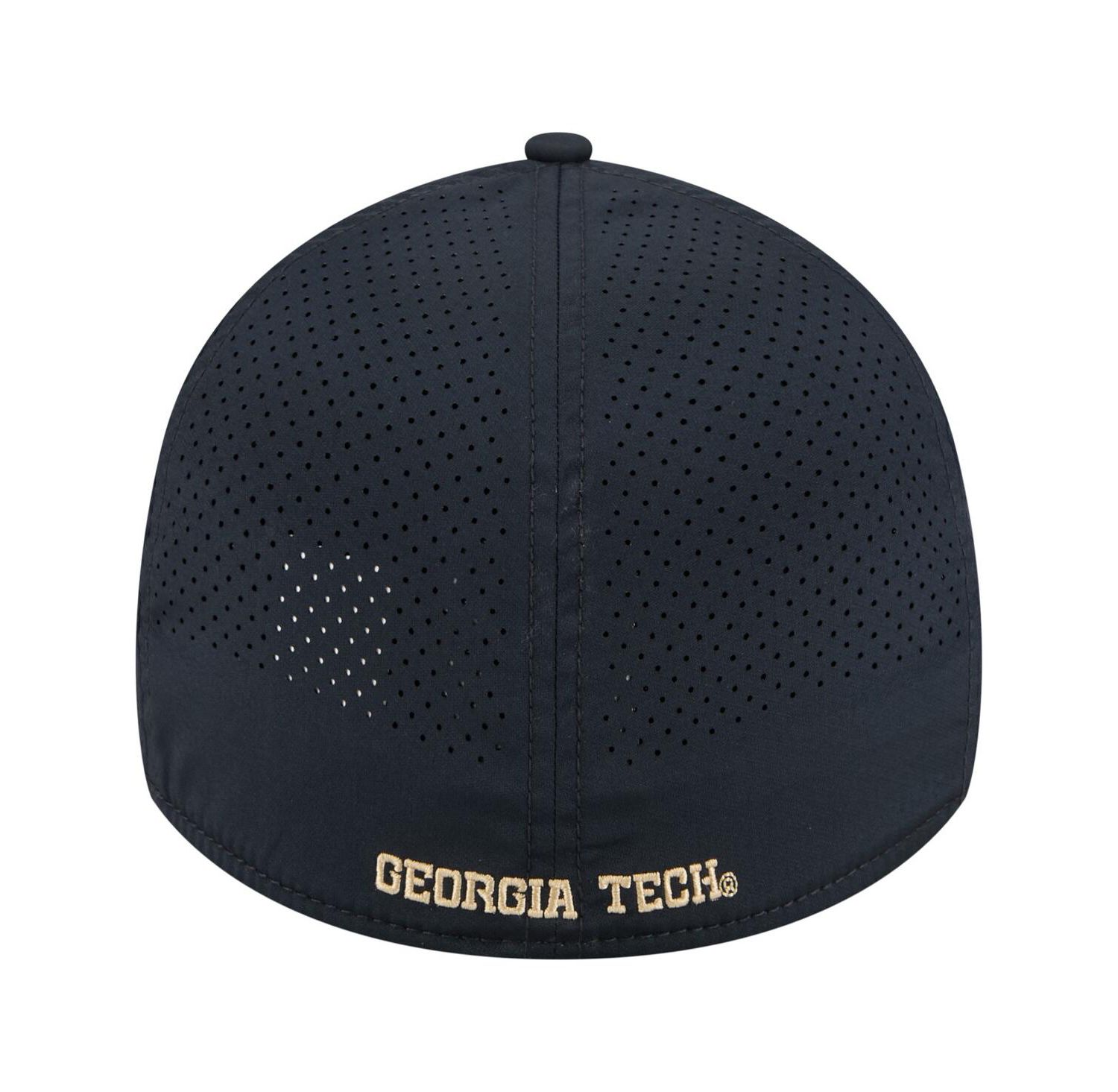 Men's Navy Georgia Tech Yellow Jackets Rope 39THIRTY Flex Hat