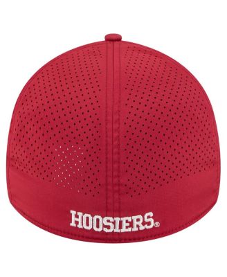 Men's&nbsp;Crimson Indiana Hoosiers Rope 39THIRTY Flex Hat
