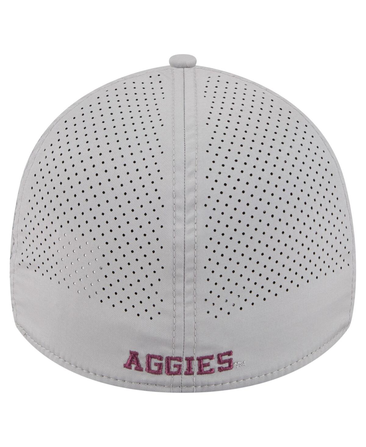 New Era Men'sâ Gray Texas A M Aggies Rope 39thirty Flex Hat In Gray