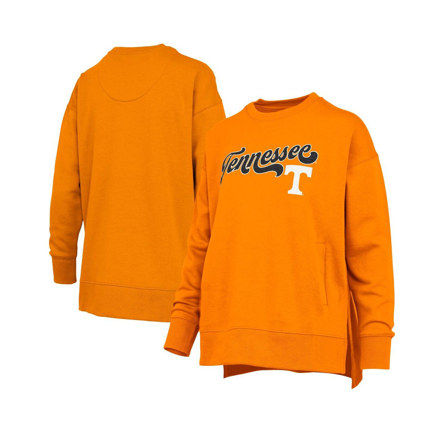 Women's Tennessee Orange Tennessee Volunteers Bonanza Chenille Harper Script Sweatshirt