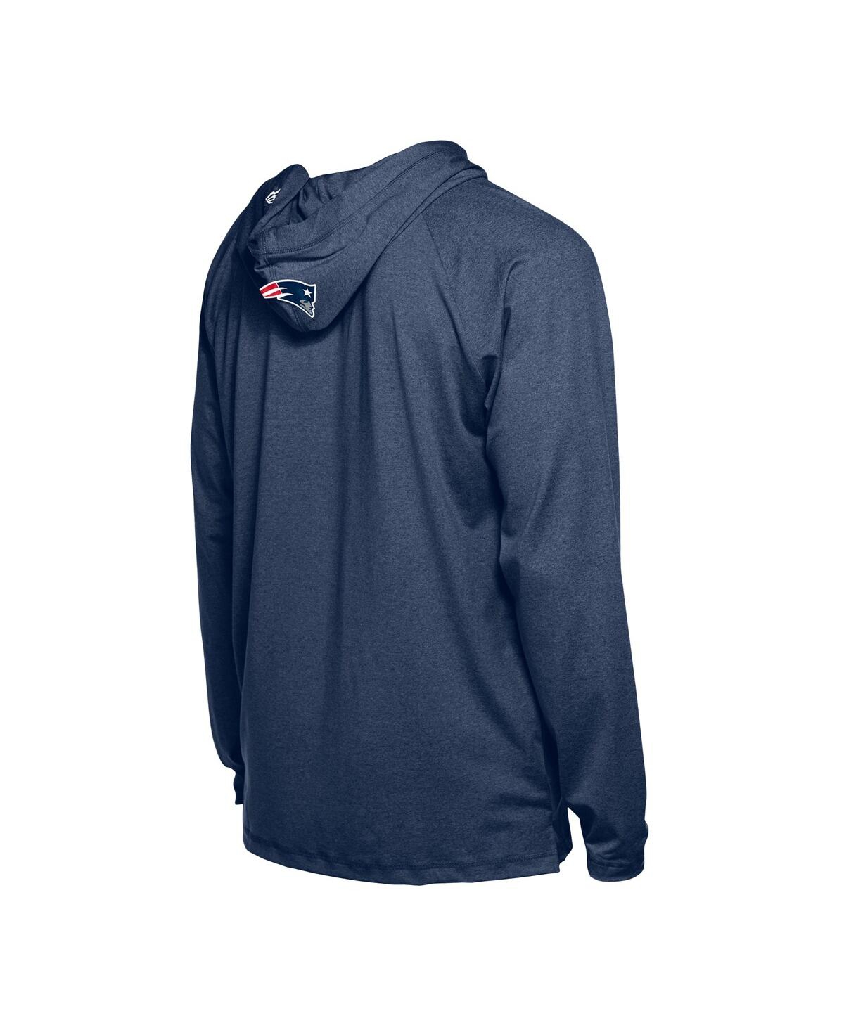 New Era Men's Navy New England Patriots Functional Fandom Hoodie In Blue